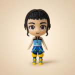 Zoey Estilo Ganchillo — Fan Art 3D