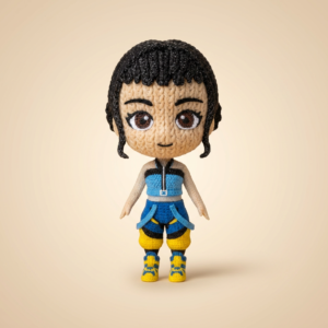 Zoey Estilo Ganchillo — Fan Art 3D