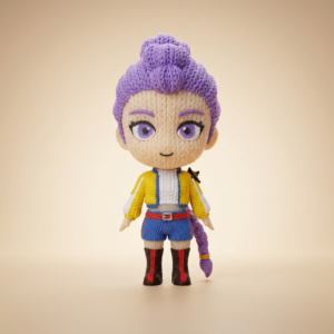Rumi Estilo Ganchillo — Fan Art 3D