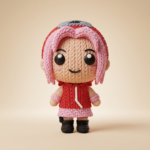 Sakura Haruno Estilo Ganchillo — Fan Art 3D