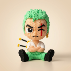 Roronoa Zoro Estilo Ganchillo — Fan Art 3D