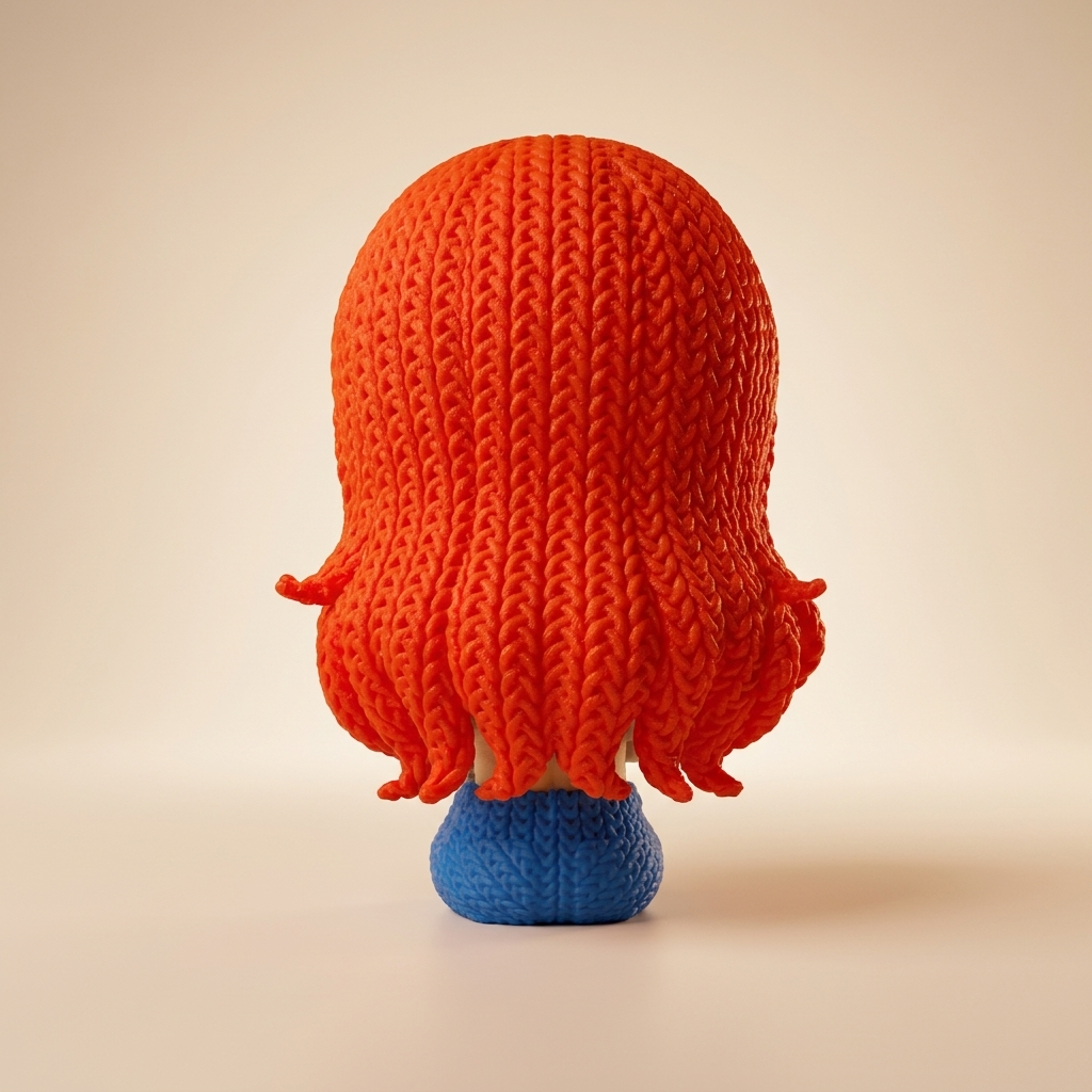 Nami Estilo Ganchillo — Fan Art 3D - Imagen 2