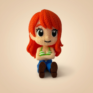 Nami Estilo Ganchillo — Fan Art 3D